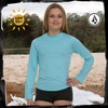 image:imageVolcom Girls Rash Guard 2Pack Long Sleeve UPF 50 Swim Shirt Sun Protection Swimwear for KidsAqua