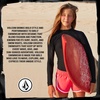 image:imageVolcom Girls Rash Guard 2Pack Long Sleeve UPF 50 Swim Shirt Sun Protection Swimwear for KidsFuchsia
