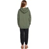 image:imageVolcom Girls Truly Stoked Fleece SweatshirtLight Army