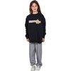 image:imageVolcom Girls Truly Stokin Crew Fleece SweatshirtBlack