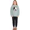 image:imageVolcom Girls Truly Stokin Crew Fleece SweatshirtStone Blue