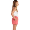 image:imageVolcom Girls Strutin Stone Elastic Waist Cut Off ShortElectric Coral
