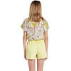 image:imageVolcom Girls Strutin Stone Elastic Waist Cut Off ShortLime