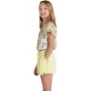 image:imageVolcom Girls Strutin Stone Elastic Waist Cut Off ShortLime