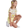 image:imageVolcom Girls Strutin Stone Elastic Waist Cut Off ShortLime