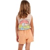 image:imageVolcom Girls Strutin Stone Elastic Waist Cut Off ShortMelon