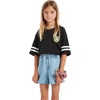 image:imageVolcom Girls Sunday Strut Rolled Cuff ShortPale Blue