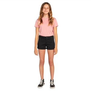 image:imageVolcom Girls Frochickie Chino ShortBlack 1