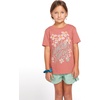 image:imageVolcom Girls Last Party Short Sleeve TeeMauve