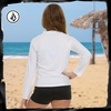 image:imageVolcom Girls Rash Guard for Girls Long Sleeve Swim Shirt SPF50White