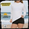 image:imageVolcom Girls Rash Guard for Girls Long Sleeve Swim Shirt SPF50White