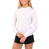 image:imageVolcom Girls Rash Guard for Girls Long Sleeve Swim Shirt SPF50White