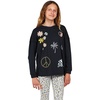 image:imageVolcom Girls Werkin Doubles Long Sleeve TeeBlack 1