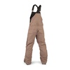 image:imageVolcom Boys Youth Barkley Bib Overall Snowboard PantCoffee