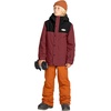image:imageVolcom boys Stone 91 Insulated Snowboard Winter JacketRedwood