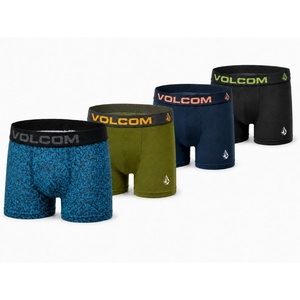 image:imageVolcom Boys Boxer Briefs Performance Underwear with Moisture Wicking amp Stretch 4PackMultiGreenBlueBlack