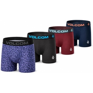 image:imageVolcom Boys Boxer Briefs Performance Underwear with Moisture Wicking amp Stretch 4PackPurpleBlackRedNavy