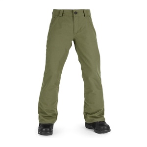 image:imageVolcom Boys Freakin Chino Youth Insulated Snowboard Ski PantMilitary S4