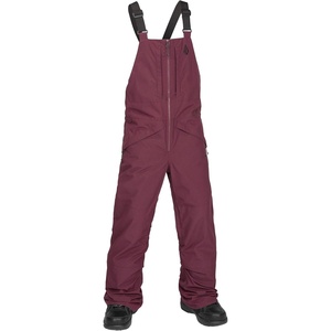 image:imageVolcom Boys Youth Barkley Bib Overall Snowboard PantBurgundy