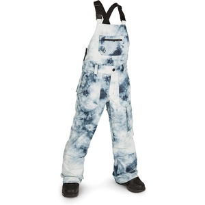 image:imageVolcom Boys Youth Barkley Bib Overall Snowboard PantStorm Tiedye S3