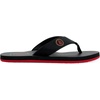 image:imageVolcom Mens Daycation Flip Flop Sandal  Soft Brushed Recliner Comfort Foam FootbedBlack Multi V