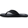 image:imageVolcom Mens Daycation Flip Flop Sandal  Soft Brushed Recliner Comfort Foam FootbedBlack V