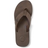 image:imageVolcom Mens Daycation Flip Flop Sandal  Soft Brushed Recliner Comfort Foam FootbedBrown Vlx