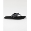 image:imageVolcom Mens Daycation Flip Flop Sandal  Soft Brushed Recliner Comfort Foam FootbedDark Camo