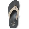 image:imageVolcom Mens Daycation Flip Flop Sandal  Soft Brushed Recliner Comfort Foam FootbedKhaki V
