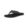 image:imageVolcom Mens Daycation Flip Flop Sandal  Soft Brushed Recliner Comfort Foam FootbedNew Black Destructo