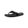 image:imageVolcom Mens Recliner Sandals  Waterfriendly Flip Flops With Recliner Comfort Foam FootbedBlack Grey