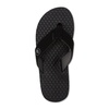 image:imageVolcom Mens Recliner Sandals  Waterfriendly Flip Flops With Recliner Comfort Foam FootbedBlack Grey