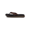 image:imageVolcom Mens Recliner Sandals  Waterfriendly Flip Flops With Recliner Comfort Foam FootbedBrown Vco