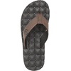 image:imageVolcom Mens Recliner Sandals  Waterfriendly Flip Flops With Recliner Comfort Foam FootbedBrownstone
