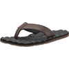 image:imageVolcom Mens Recliner Sandals  Waterfriendly Flip Flops With Recliner Comfort Foam FootbedBrownstone