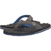 image:imageVolcom Mens Recliner Sandals  Waterfriendly Flip Flops With Recliner Comfort Foam FootbedNew Blue Combo