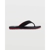 image:imageVolcom Mens Victor FlipFlop SandalBlackRed