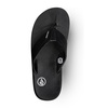 image:imageVolcom Mens Victor Sandals  Waterfriendly Flip Flops With Comfort Foam FootbedBlack
