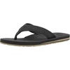 image:imageVolcom Mens Victor Sandals  Waterfriendly Flip Flops With Comfort Foam FootbedBlack LX