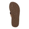 image:imageVolcom Mens Victor Sandals  Waterfriendly Flip Flops With Comfort Foam FootbedBrown Khaki