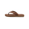 image:imageVolcom Mens Victor Sandals  Waterfriendly Flip Flops With Comfort Foam FootbedBrown LX