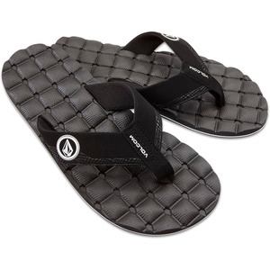 image:imageVolcom Mens Recliner Sandal Flip FlopBlack White