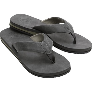 image:imageVolcom Mens Victor Sandals  Waterfriendly Flip Flops With Comfort Foam FootbedGrey Vintage LX