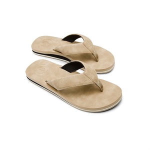 image:imageVolcom Mens Victor Sandals  Waterfriendly Flip Flops With Comfort Foam FootbedTan LX