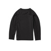 image:imageVolcom Boys Lido Solid Lycra Long Sleeve Rashguard 50 Uv ProtectionBlack