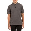 image:imageVolcom Boys Wowzer Short Sleeve Polo ShirtStealth 1