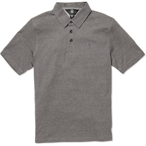 image:imageVolcom Boys Wowzer Short Sleeve Polo ShirtDark Grey 324