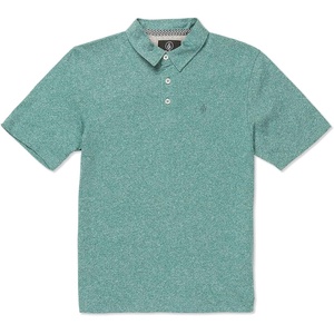 image:imageVolcom Boys Wowzer Short Sleeve Polo ShirtGreen 324