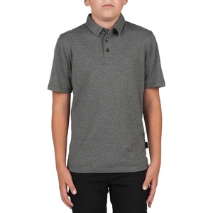 image:imageVolcom Boys Wowzer Short Sleeve Polo ShirtStealth 1