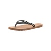 image:imageVolcom Womens Forever and Ever Flip Flop SandalBlack